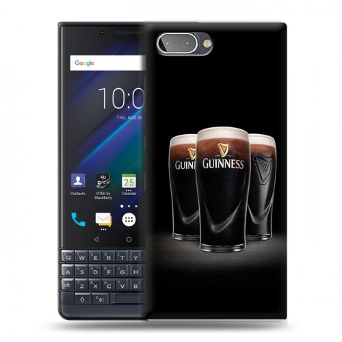 Дизайнерский пластиковый чехол для BlackBerry KEY2 LE Guinness