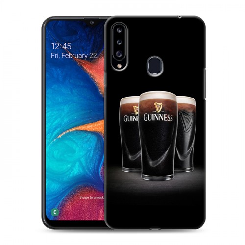 Дизайнерский пластиковый чехол для Samsung Galaxy A20s Guinness