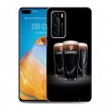 Дизайнерский силиконовый с усиленными углами чехол для Huawei P40 Guinness