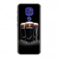 Дизайнерский силиконовый чехол для Motorola Moto G9 Play Guinness