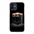 Дизайнерский пластиковый чехол для Iphone 12 Mini Guinness