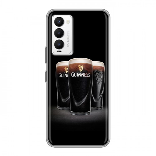 Дизайнерский силиконовый чехол для Tecno Camon 18 Guinness