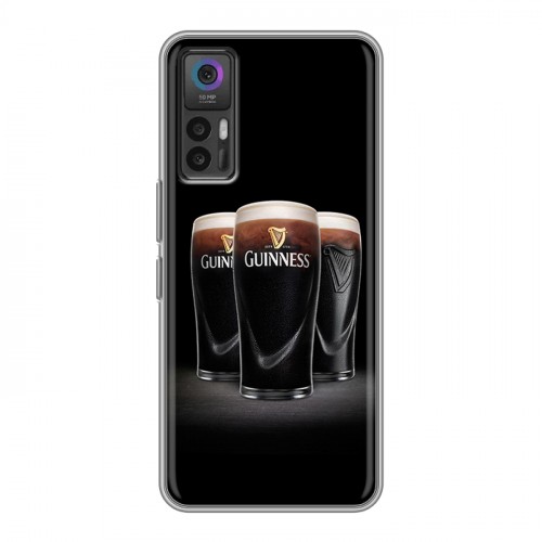 Дизайнерский силиконовый чехол для TCL 30 Guinness