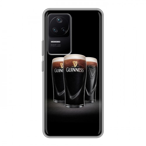 Дизайнерский силиконовый чехол для Xiaomi Poco F4 Guinness