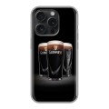 Дизайнерский силиконовый чехол для Iphone 15 Pro Guinness