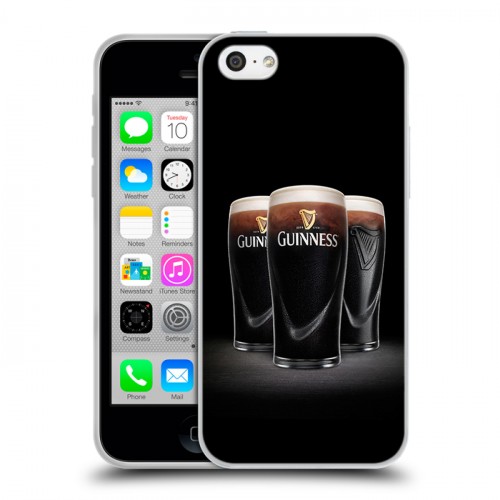 Дизайнерский пластиковый чехол для Iphone 5c Guinness