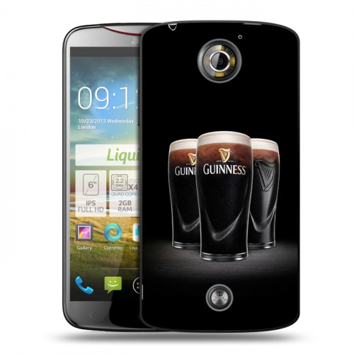 Дизайнерский пластиковый чехол для Acer Liquid S2 Guinness