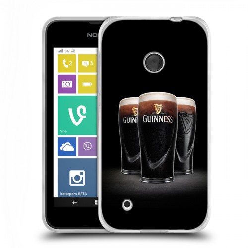 Дизайнерский пластиковый чехол для Nokia Lumia 530 Guinness