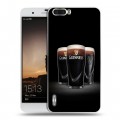 Дизайнерский пластиковый чехол для Huawei Honor 6 Plus Guinness