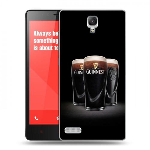 Дизайнерский пластиковый чехол для Xiaomi RedMi Note Guinness