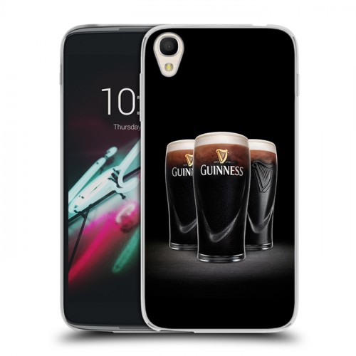 Дизайнерский пластиковый чехол для Alcatel One Touch Idol 3 (4.7) Guinness