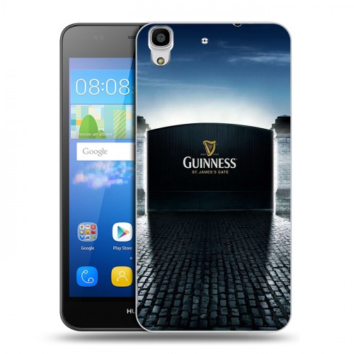 Дизайнерский пластиковый чехол для Huawei Y6 Guinness
