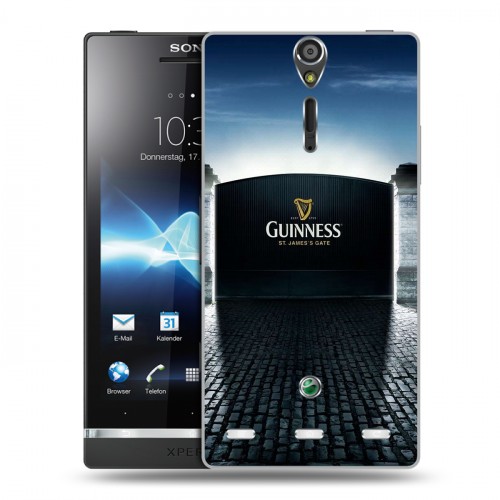 Дизайнерский пластиковый чехол для Sony Xperia S Guinness