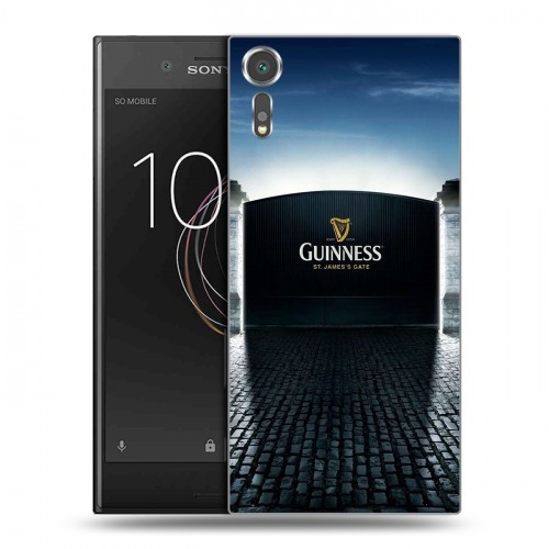 Дизайнерский пластиковый чехол для Sony Xperia XZs Guinness