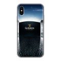 Дизайнерский силиконовый чехол для Iphone x10 Guinness