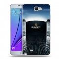 Дизайнерский пластиковый чехол для Samsung Galaxy Note 2 Guinness