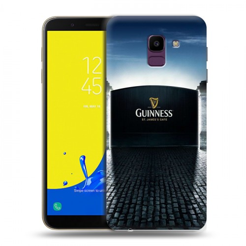 Дизайнерский пластиковый чехол для Samsung Galaxy J6 Guinness