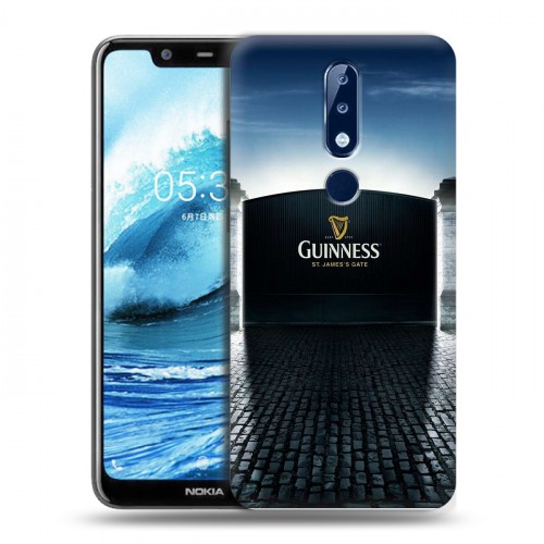 Дизайнерский силиконовый чехол для Nokia 5.1 Plus Guinness