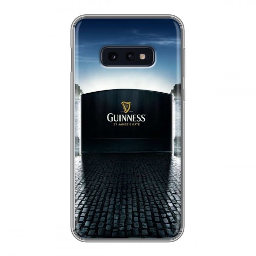 Дизайнерский силиконовый чехол для Samsung Galaxy S10e Guinness