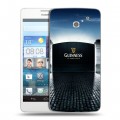 Дизайнерский пластиковый чехол для Huawei Ascend D2 Guinness