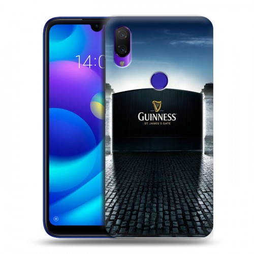 Дизайнерский пластиковый чехол для Xiaomi Mi Play Guinness