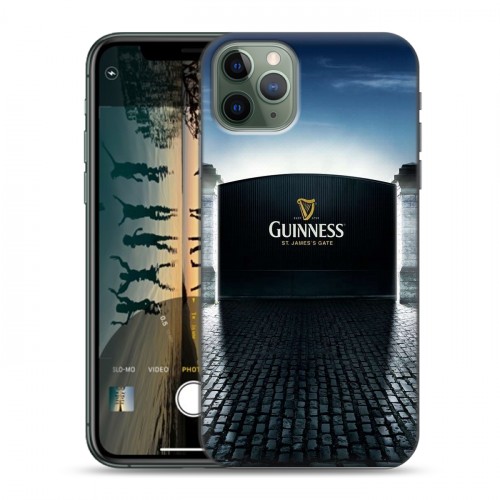 Дизайнерский пластиковый чехол для Iphone 11 Pro Guinness