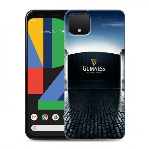 Дизайнерский пластиковый чехол для Google Pixel 4 Guinness