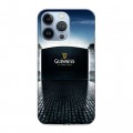 Дизайнерский силиконовый чехол для Iphone 13 Pro Guinness