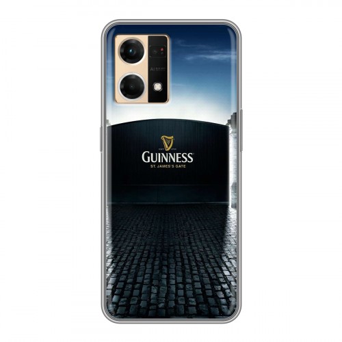 Дизайнерский силиконовый чехол для OPPO Reno7 Guinness