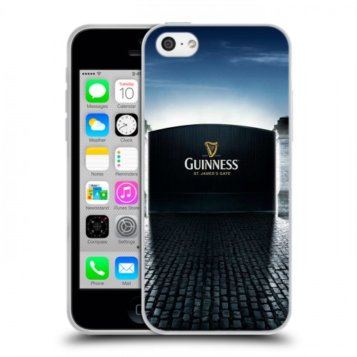 Дизайнерский пластиковый чехол для Iphone 5c Guinness