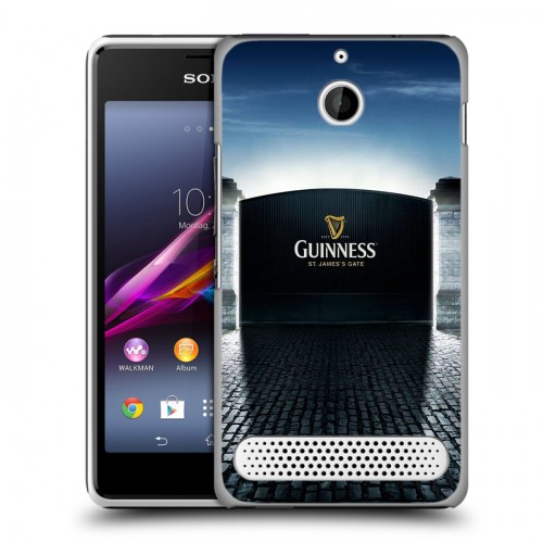 Дизайнерский силиконовый чехол для Sony Xperia E1 Guinness