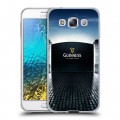 Дизайнерский пластиковый чехол для Samsung Galaxy E5 Guinness