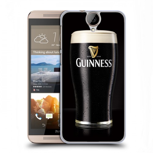 Дизайнерский пластиковый чехол для HTC One E9+ Guinness