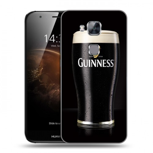 Дизайнерский пластиковый чехол для Huawei G8 Guinness