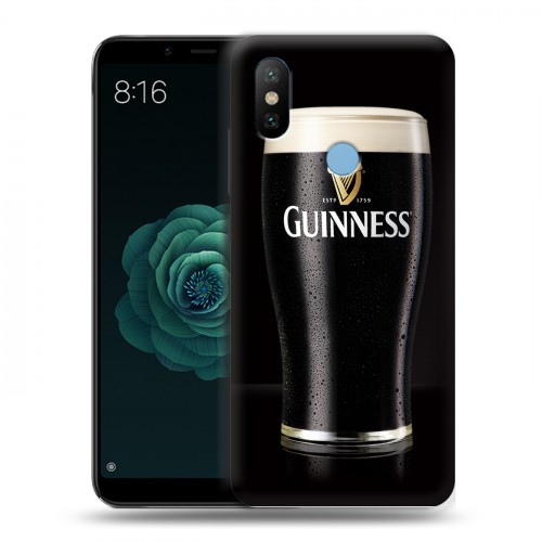 Дизайнерский силиконовый чехол для Xiaomi Mi A2 Guinness