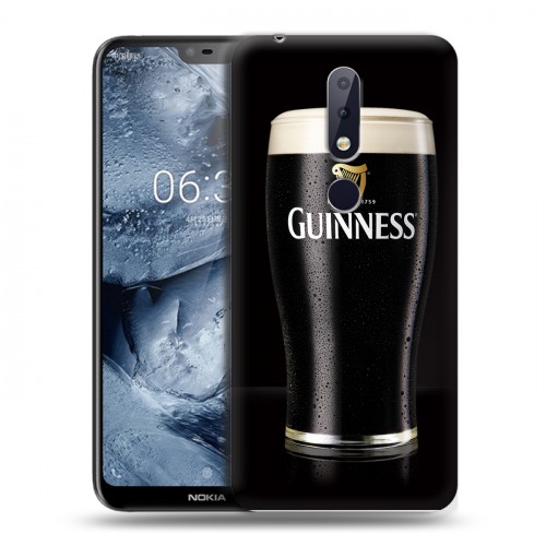 Дизайнерский силиконовый чехол для Nokia 6.1 Plus Guinness