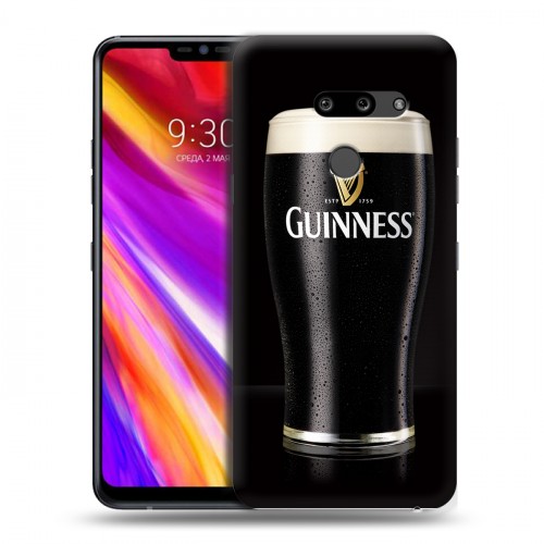 Дизайнерский пластиковый чехол для LG G8 ThinQ Guinness