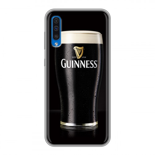 Дизайнерский силиконовый чехол для Samsung Galaxy A50 Guinness
