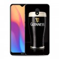 Дизайнерский силиконовый с усиленными углами чехол для Xiaomi RedMi 8A Guinness