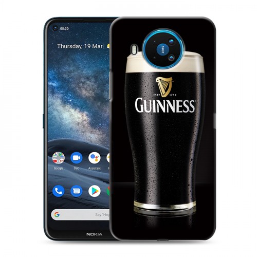 Дизайнерский силиконовый чехол для Nokia 8.3 Guinness