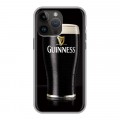 Дизайнерский силиконовый с усиленными углами чехол для Iphone 14 Pro Max Guinness