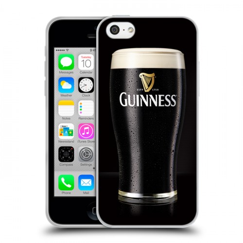 Дизайнерский пластиковый чехол для Iphone 5c Guinness