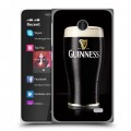 Дизайнерский пластиковый чехол для Nokia X Guinness