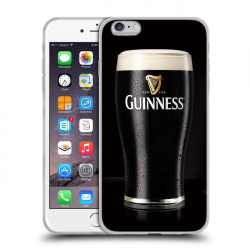 Дизайнерский силиконовый чехол для Iphone 6 Plus/6s Plus Guinness