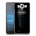 Дизайнерский пластиковый чехол для Microsoft Lumia 950 Guinness