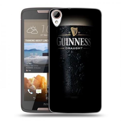 Дизайнерский пластиковый чехол для HTC Desire 828 Guinness