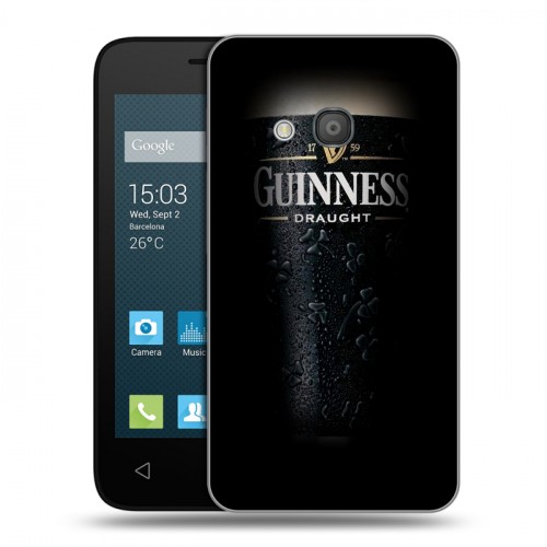 Дизайнерский пластиковый чехол для Alcatel One Touch Pixi 4 (4) Guinness