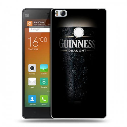 Дизайнерский пластиковый чехол для Xiaomi Mi4S Guinness