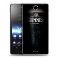 Дизайнерский пластиковый чехол для Sony Xperia TX Guinness