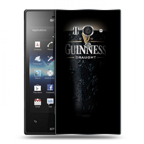 Дизайнерский пластиковый чехол для Sony Xperia acro S Guinness